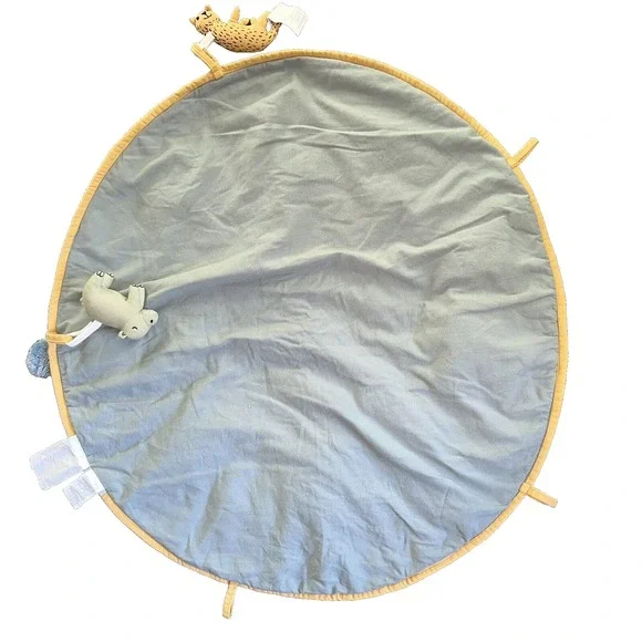 HTF Surprise Friends Baby Activity‎ Play Mat Crate & Barrel Kids